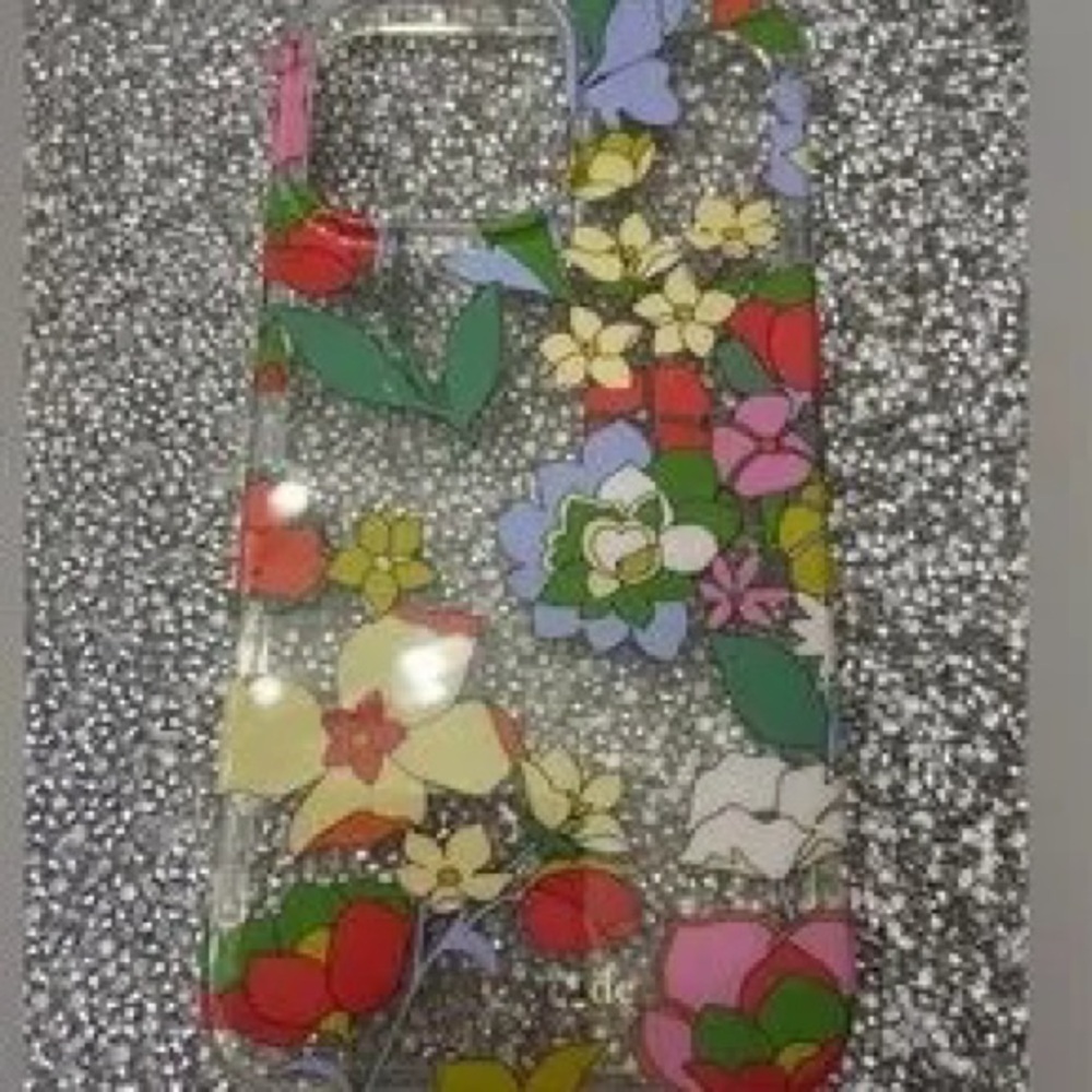 Floral Clear Phone Case